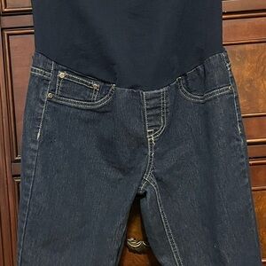 duo Maternity Dark Blue Relaxed Jeans